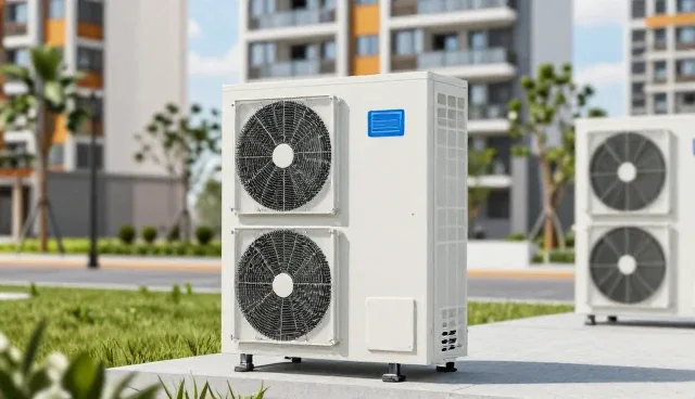 房屋裂缝治理中工业热泵设备选型关注点